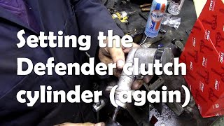 Malawi 110 Fitting the clutch master cylinder and adjusting [upl. by Boesch]