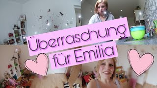 Vlog  Überraschung für Emilia💗  Zimmer umstellen  Wir stinken 🤢 TamiiS Life [upl. by Ttelracs]