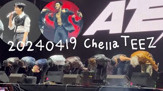 20240419 Ateez  Coachella Weekend 2 Full Fancam 🌴❤️‍🔥 KRAPSYK [upl. by Maury554]