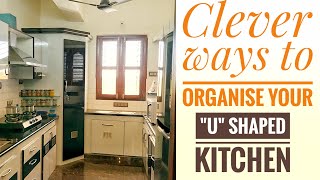 என் சமையல் அறையில் quotUquot Shaped Kitchen  Kitchen Tour 4 [upl. by Vincenz]