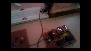 Simple RPM Counter using IC555 [upl. by Rustie]