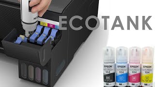 Stampante Epson EcoTank ETM1120  Trony [upl. by Eislrahc]