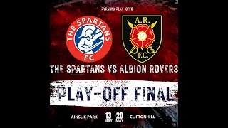 The Spartans v Albion Rovers [upl. by Nauqes]