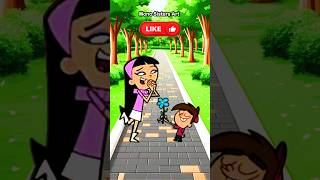 The Fairly Odd Parents Girl Shadow Puzzle 🎯thefairlyoddparents animation [upl. by Khan]