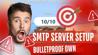 BulletProof Own SMTP Server Setup For 100 Email Inbox [upl. by Brunhilda]