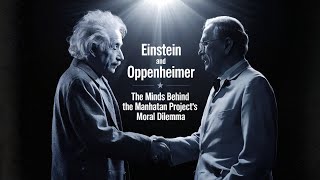 Einstein and Oppenheimer The Minds Behind the Manhattan Project’s Moral Dilemma [upl. by Havard855]