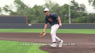 1st B Brent Frosch DHanis High School Class of 2027 [upl. by Zzaj92]