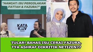 PODCAST TYA DAN SUAMI DAPAT KECAMAN [upl. by Shorter538]