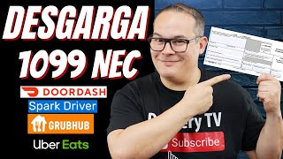 COMO Descargar 1099 NEC En Doordash y Aplicaciones 2023 [upl. by Landon995]