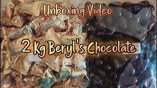 Unboxing Video For 2 Kg Beryls Chocolate  Attention For Chocolate Lover [upl. by Haramat]