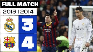 Real Madrid vs FC Barcelona 34 20132014 PARTIDO COMPLETO [upl. by Attenoj]