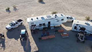 Aerial  Thanksgiving 2022 Ocotillo Wells [upl. by Retsehc483]