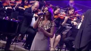 Somos um  Riane Junqueira DVD Orquestra UNASPSP Convida [upl. by Eehtomit]