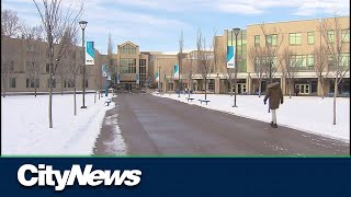 Reports of naked man roaming MRU campus in Calgary [upl. by Nissy]