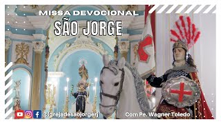 Missa Devocional de São Jorge  Visita de Nossa Senhora da Penha  23092024  10h [upl. by Doane]