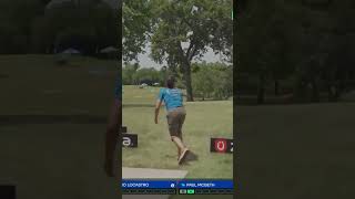 WORST forehand on tour forehand fail discgolf shorts [upl. by Ytisahc]