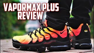 Nike Air Vapormax PLUS Review MOST COMFORTABLE NIKE SNEAKER [upl. by Acinomed]