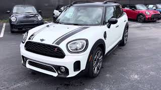 2024 Nanuq White MINI Cooper S Countryman with The Iconic Trim [upl. by Rolland]