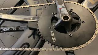 Pass Quest 56t 130 BCD chainring review [upl. by Hamel]