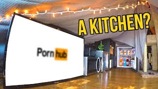 WE MADE THE BEST BLANKET FORT  Kitchen TV Computer Bedroom and MORE [upl. by Ebbarta]