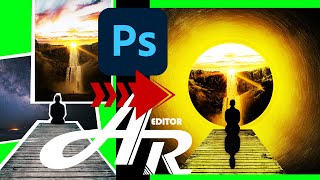 Photoshop Tutorial Part 2  Photomontage آموزش فتوشاپفتومونتاژ [upl. by Hillie]