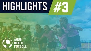 Highlights Måndag 17  Åhus Beachfotboll 2019 [upl. by Sabra]