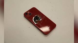 Phone likely stopped bullet saving young man in Florida officials [upl. by Venterea165]