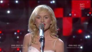 This is my life  Anna Bergendahl WINNER Melodifestivalen 2010 [upl. by Baptista]