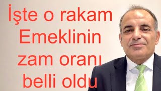 Son dakika O rakam açıklandı İşte Emekli ve memurun zam oranı ve yeni maaşlar [upl. by Galven]