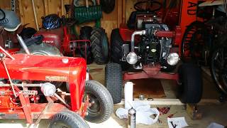 1967 Wheel Horse 857 Garden Tractor Project Part 22 Status Update VinsRJ [upl. by Notwal]