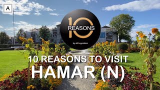 10 Reasons to visit Hamar Norway  TenReasons by Allthegoodiescom [upl. by Megdal]