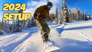 My 2024 Snowboard Gear  2024 Snowboard Season Plans [upl. by Ioab]