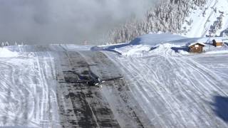 THE MOST DANGEROUS LANDING IN THE WORLD COURCHEVEL ALTIPORT [upl. by Carri]