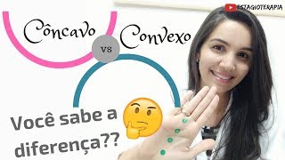 Super DICA para não confundir Você sabe a diferença entre CÔNCAVO E CONVEXO [upl. by Jonas]