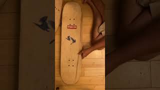 Resin Laden Clear Grip Tape Cleaning skateboarding cantwait physicaltherapy [upl. by Oznecniv]