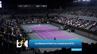 Les Bleues brillent au classement WTA [upl. by Herr]