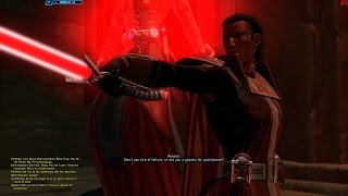 SWTOR Sith Warrior Complete Story Part 11 Corellia [upl. by Hehre483]