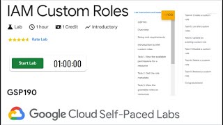 IAM Custom Roles  GSP190  Implement Cloud Security Fundamentals on Google Cloud  2024 qwiklabs [upl. by Hephzipah]