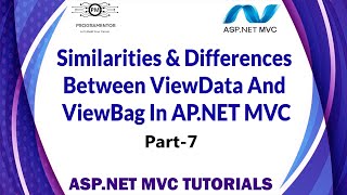 07  Similarities And Differences Between ViewData And ViewBag In ASPNET MVC  ASPNET HindiUrdu [upl. by Noreht]