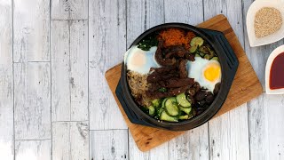 Make authentic dish BIBIMBAP recipe DELICIOUS KOREAN food  Foodgeek Cooking [upl. by Owens421]