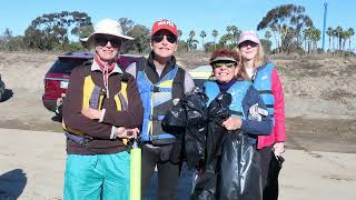 San Diego River Estuary Kayak Clean Up 2024 [upl. by Olenka]