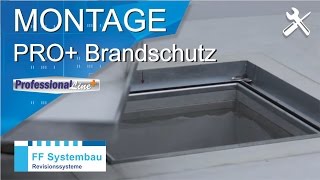 FF System PRO Brandschutz  Schachtabdeckung  Schachtdeckel  Montage FF Systembau [upl. by Rupert]