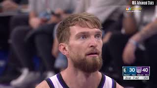 Domantas Sabonis 13 pts 12 reb 10 ast vs Dallas Mavericks  20240329 [upl. by Cato]