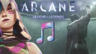 Most Streamed Songs by Artists on the Arcane Season 2 Soundtrack [upl. by Yrocal]