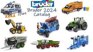 Bruder 2024 Catalog New Product List [upl. by Magdalen67]