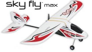 Flyzone Sky Fly Max RC Plane Review and Maiden Flight [upl. by Ynatsed]