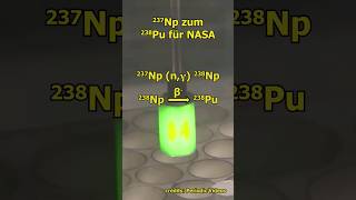 Neptunium zur Produktion von Plutonium für NASA chemie radioaktivität plutonium [upl. by Neztnaj]