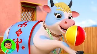 Gaiya Meri Gaiya गैया मेरी गैया Raju Madari Aaya  More Hindi Nursery Rhymes for Babies [upl. by Tarton]