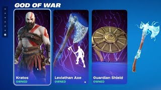 KRATOS WILL END UP COMING OUT IN THE FORTNITE STORE ONE RANDOM DAY kratos Return date coming soon [upl. by Stevana]