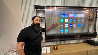 NEW LG Transparent OLED TV CES 2024 [upl. by Connelly814]